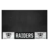 FanMats® 32649 - NFL "Las Vegas Raiders" 26" X 42" Grill Mat With "Retro Raider Shield" Logo