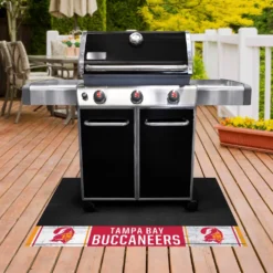 FanMats® 32674 - NFL "Tampa Bay Buccaneers" 26" X 42" Grill Mat With "Bucco Bruce" Logo 9 FanMats® 32674 - NFL "Tampa Bay Buccaneers" 26" X 42" Grill Mat With "Bucco Bruce" Logo -Magma Store 32674 5