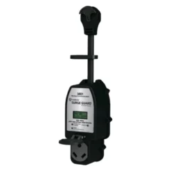 TRC® - 30A Straight Male X 30A Straight Female Surge Protection Dogbone Power Adapter With Handle Grip