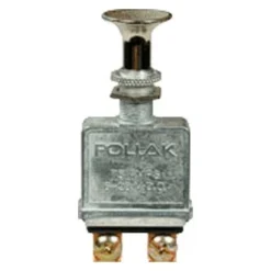 Pollak® 35-306P - On/Off Silver Multi Purpose Switch