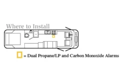 Safe-T-Alert® - 35 Series™ Surface Mount CO/LP Gas Alarm -Magma Store 35 741 bl 2 1