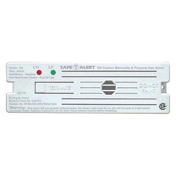 Safe-T-Alert® 35-741-WT - 35 Series™ White Surface Mount CO/LP Gas Alarm 1 Safe-T-Alert® 35-741-WT - 35 Series™ White Surface Mount CO/LP Gas Alarm