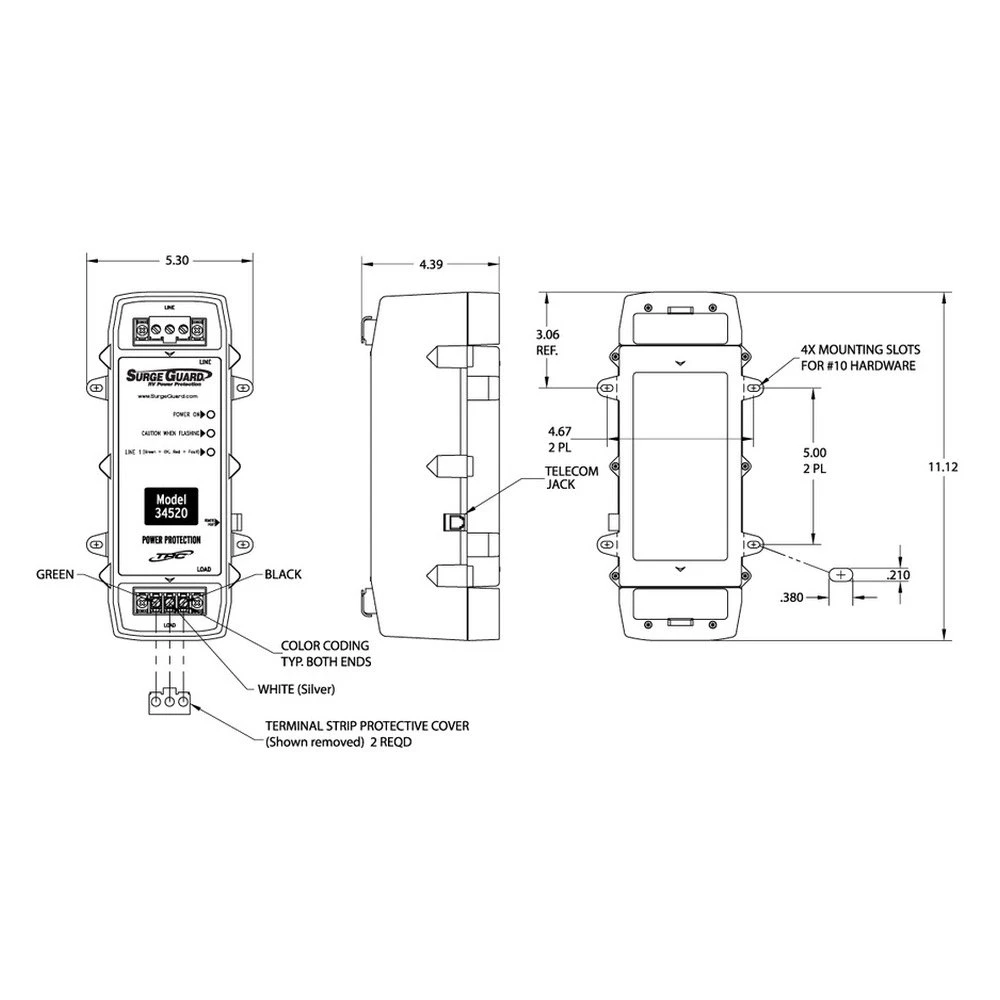 TRC® - Surge Guard™ 30A Surge Electrical Protector 3 TRC® - Surge Guard™ 30A Surge Electrical Protector - Image 3