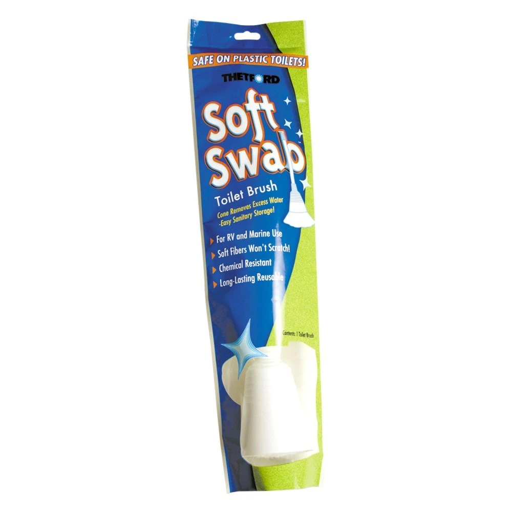 Thetford® - Soft Swab™ White Toilet Brush (1 Piece) 1 Thetford® - Soft Swab™ White Toilet Brush (1 Piece)