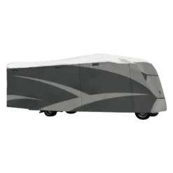 ADCO® 36814 - Designer Series Class C Motorhome Cover (Gray With White Roof, Up To 29')