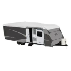 ADCO® 36844 - Designer Series Travel Trailer Cover (Gray With White Roof, Up To 28'6") -Magma Store 36844 2