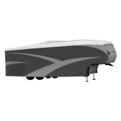 ADCO® 36857 - Designer Series 5th Wheel Trailer Cover (Gray With White Roof, Up To 40')