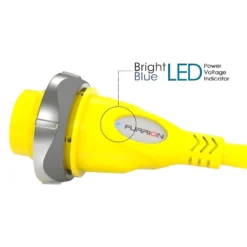 Furrion® 2021123694 - 2 X 30 A Female To 50 A 125 V Male Yellow Y-Adapter With LED Indicator 9 Furrion® 2021123694 - 2 X 30 A Female To 50 A 125 V Male Yellow Y-Adapter With LED Indicator -Magma Store 381715 4