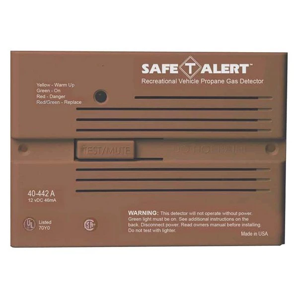 Safe-T-Alert® 40-442-P-BR - 40 Series™ Brown Flush Mount Propane/LP Gas Alarm 1 Safe-T-Alert® 40-442-P-BR - 40 Series™ Brown Flush Mount Propane/LP Gas Alarm