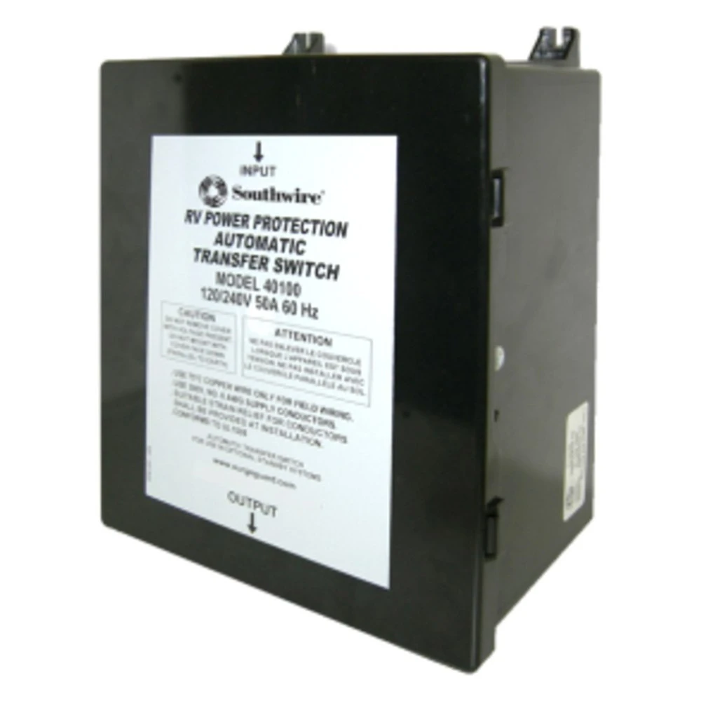 Southwire® - 50A Hardwire Automatic Transfer Switch 1 Southwire® - 50A Hardwire Automatic Transfer Switch