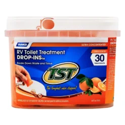 Camco® 41183 - TST Drop-Ins™ 1.7 Oz. Orange Toilet Treatment (30 Pieces) -Magma Store 41183 3
