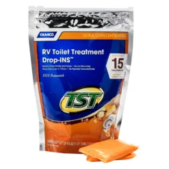 Camco® 41189 - TST Drop-Ins™ 1.7 Oz. Orange Toilet Treatment (15 Pieces) -Magma Store 41189 3