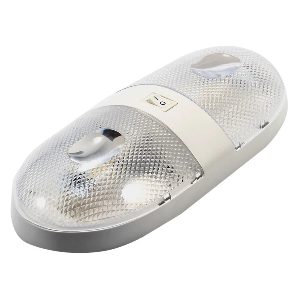 Camco® - Oblong Surface Mount LED Overhead Light With Switch 2 Camco® - Oblong Surface Mount LED Overhead Light With Switch - Image 2