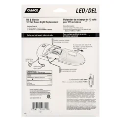 Camco® - Oblong Surface Mount LED Overhead Light With Switch 13 Camco® - Oblong Surface Mount LED Overhead Light With Switch -Magma Store 41331 6