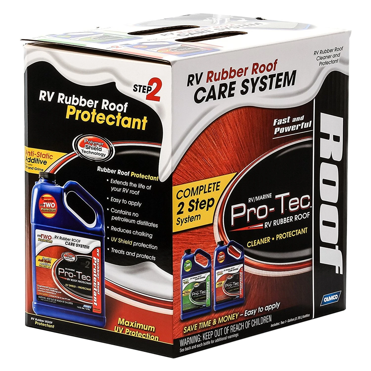 Camco® - Pro-Tec™ Rubber Roof Care Kit 2 Camco® - Pro-Tec™ Rubber Roof Care Kit - Image 2