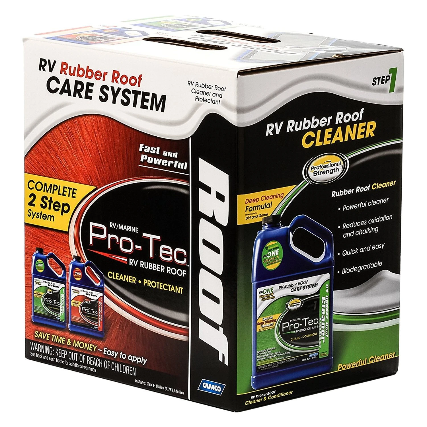 Camco® - Pro-Tec™ Rubber Roof Care Kit 1 Camco® - Pro-Tec™ Rubber Roof Care Kit