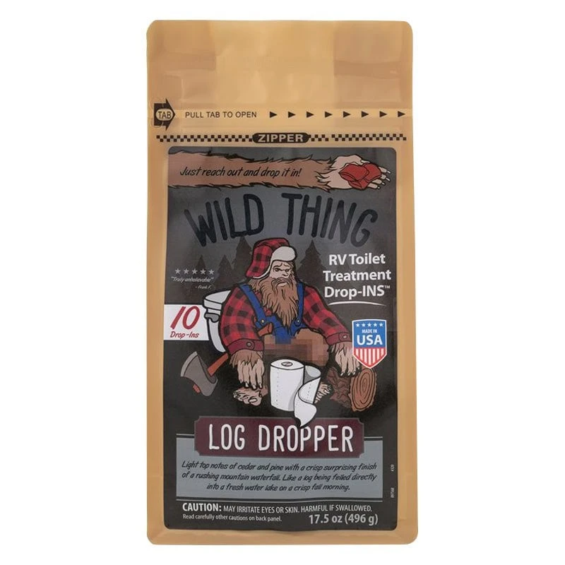Camco® 41471 - Drop-Ins™ 17.5 Oz. Log Dropper Wild Thing Toilet Treatment (10 Pieces) 5 Camco® 41471 - Drop-Ins™ 17.5 Oz. Log Dropper Wild Thing Toilet Treatment (10 Pieces) - Image 5