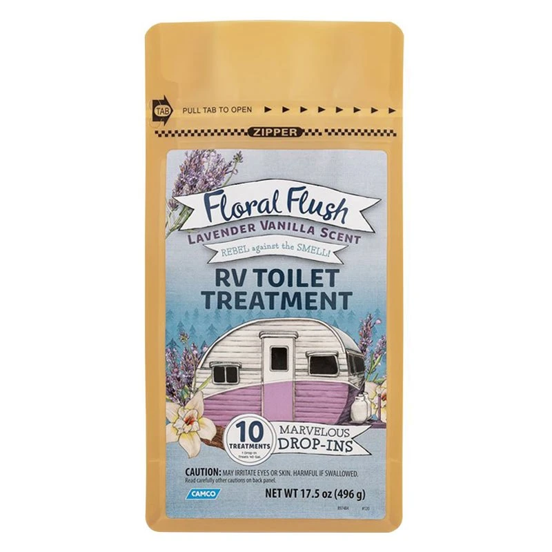 Camco® 41490 - Drop-Ins™ 17.5 Oz. Lavender Vanilla Floral Flush Toilet Treatment (10 Pieces) 5 Camco® 41490 - Drop-Ins™ 17.5 Oz. Lavender Vanilla Floral Flush Toilet Treatment (10 Pieces) - Image 5