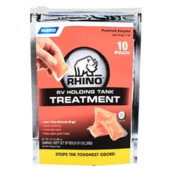 Camco® - RhinoFLEX™ 1.7 Oz. Fresh Pine Holding Tank Treatment (10 Pieces) -Magma Store 41519 2