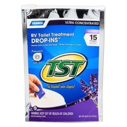 Camco® - TST Drop-Ins™ 1.7 Oz. Toilet Treatment (15 Pieces) -Magma Store 41559 1