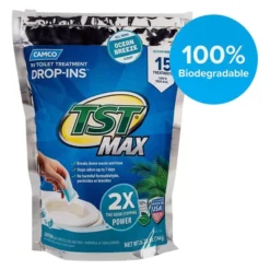Camco® 41614 - TST MAX Drop-Ins™ 25.25 Oz. Ocean Breeze Toilet Treatment (15 Pieces) -Magma Store 41614 3