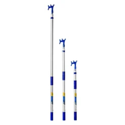 Camco® 41912 - Gray/Blue Adjustable Handle With Hook -Magma Store 41912 3 1