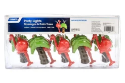 Camco® 42662 - 8' Flamingos And Palm Trees 10 Party Lights -Magma Store 42662 4