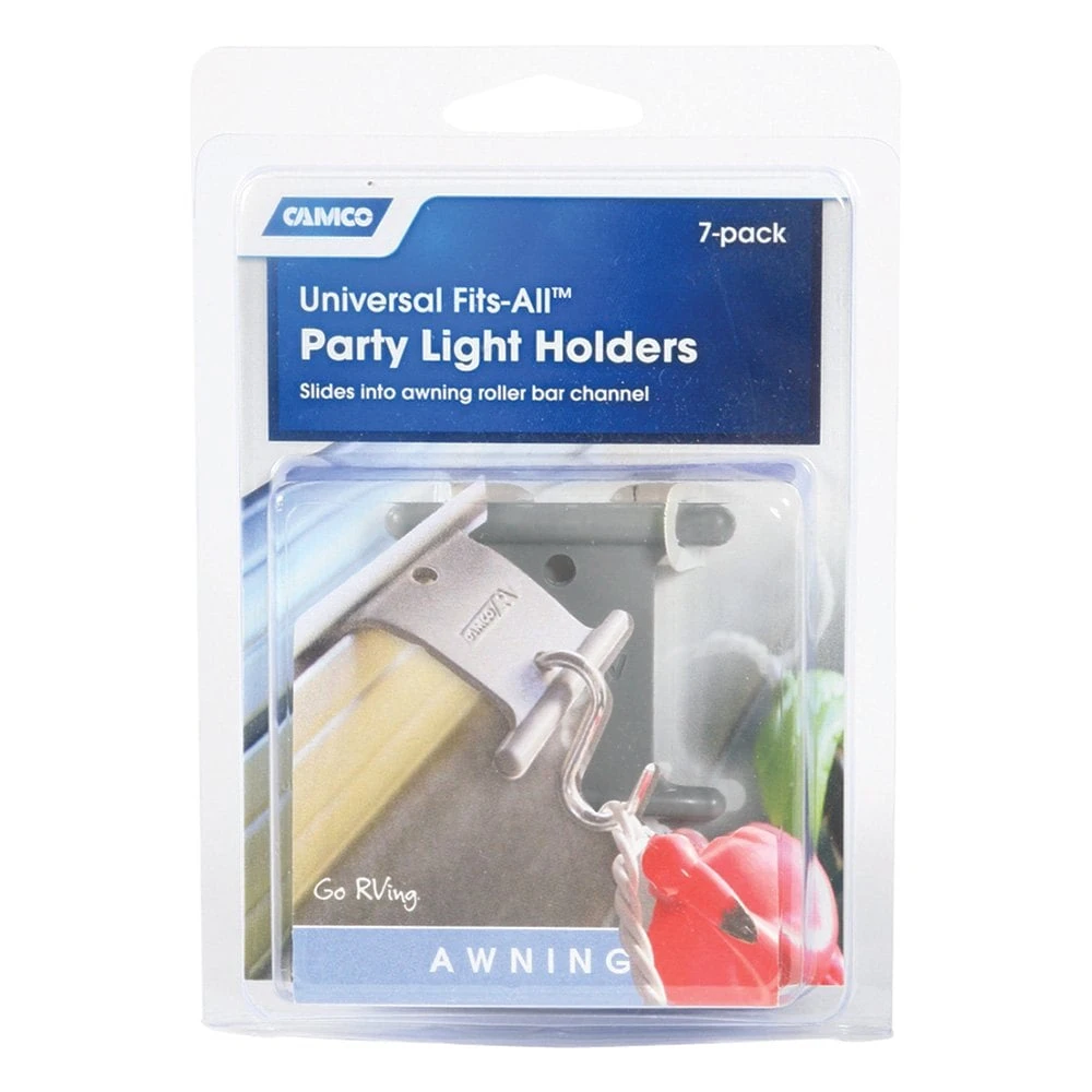 Camco® - 7 RV Party Gray Light Holders 3 Camco® - 7 RV Party Gray Light Holders - Image 3