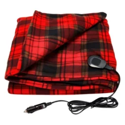 Camco® - 12V DC Fleece Electric Heated Blanket -Magma Store 42804 2