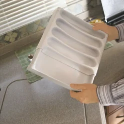 Camco® 43503 - White Plastic Adjustable Cutlery Tray -Magma Store 43503 3