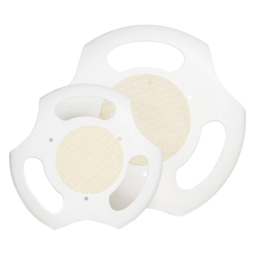 Camco® 43601 - White Plastic Stack-A-Plate™ Stand Set 3 Camco® 43601 - White Plastic Stack-A-Plate™ Stand Set - Image 3