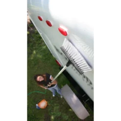 Camco® - 10" Blue Wash Brush With Adjustable Handle (1 Piece) -Magma Store 43633 2