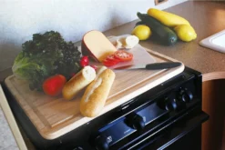 Camco® - Wood 4-Burner Stove Top Cutting Board -Magma Store 43753 11