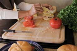 Camco® - Wood 4-Burner Stove Top Cutting Board -Magma Store 43753 12