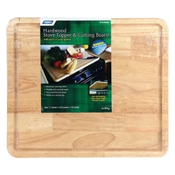 Camco® - Wood 4-Burner Stove Top Cutting Board -Magma Store 43753 14
