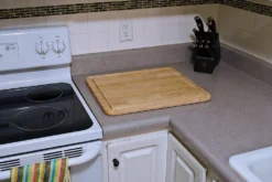 Camco® - Wood 4-Burner Stove Top Cutting Board -Magma Store 43753 5