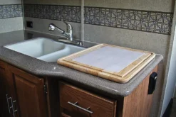 Camco® - Wood 4-Burner Stove Top Cutting Board -Magma Store 43753 6