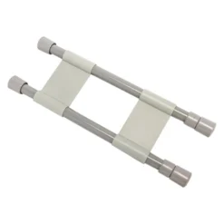 Camco® - 10" To 17" Gray Double Cupboard Bar