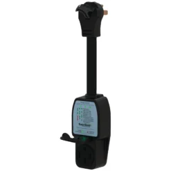 TRC® - Surge Guard™ 50A Straight Male X 50A Straight Female Surge Protection Dogbone Power Adapter With Handle Grip