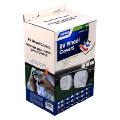 Camco® 45246 - Single Axle RV Wheel Covers (Black, 24"-26"Dia) -Magma Store 45246 6