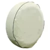 Camco® 45351 - RV Spare Tire Cover (Colonial White, 32.25"Dia)