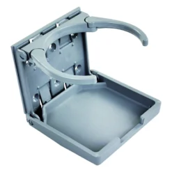 JR Products® 45622 - Gray Plastic Adjustable Cup Holder