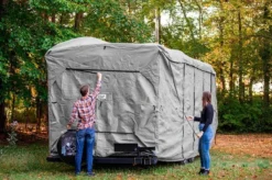 Camco® 45744 - UltraGuard™ Class C Motorhome Cover (Gray, Up To 30') -Magma Store 45743 12 3