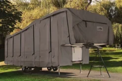 Camco® 45751 - UltraGuard™ 5th Wheel Trailer Cover (Gray, Up To 26') -Magma Store 45759 2 5
