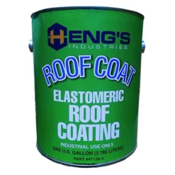 Heng's® 47640 - 640 Oz. Elastomeric Polymer White Roof Coating