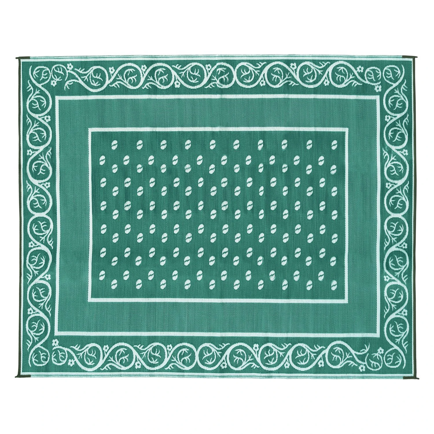 Faulkner® 48699 - Deluxe 6' X 9' Vineyard (Green) Multi-Purpose Mat 2 Faulkner® 48699 - Deluxe 6' X 9' Vineyard (Green) Multi-Purpose Mat - Image 2