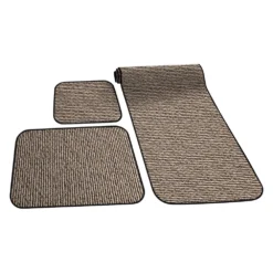 Prest-O-Fit® 50263 - Decorian™ Peppercorn 3-Piece Rug Set