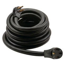 TRC® - Super Flex 15' Extension Power Cord With Standard Grip (50A Male X 50A Female)