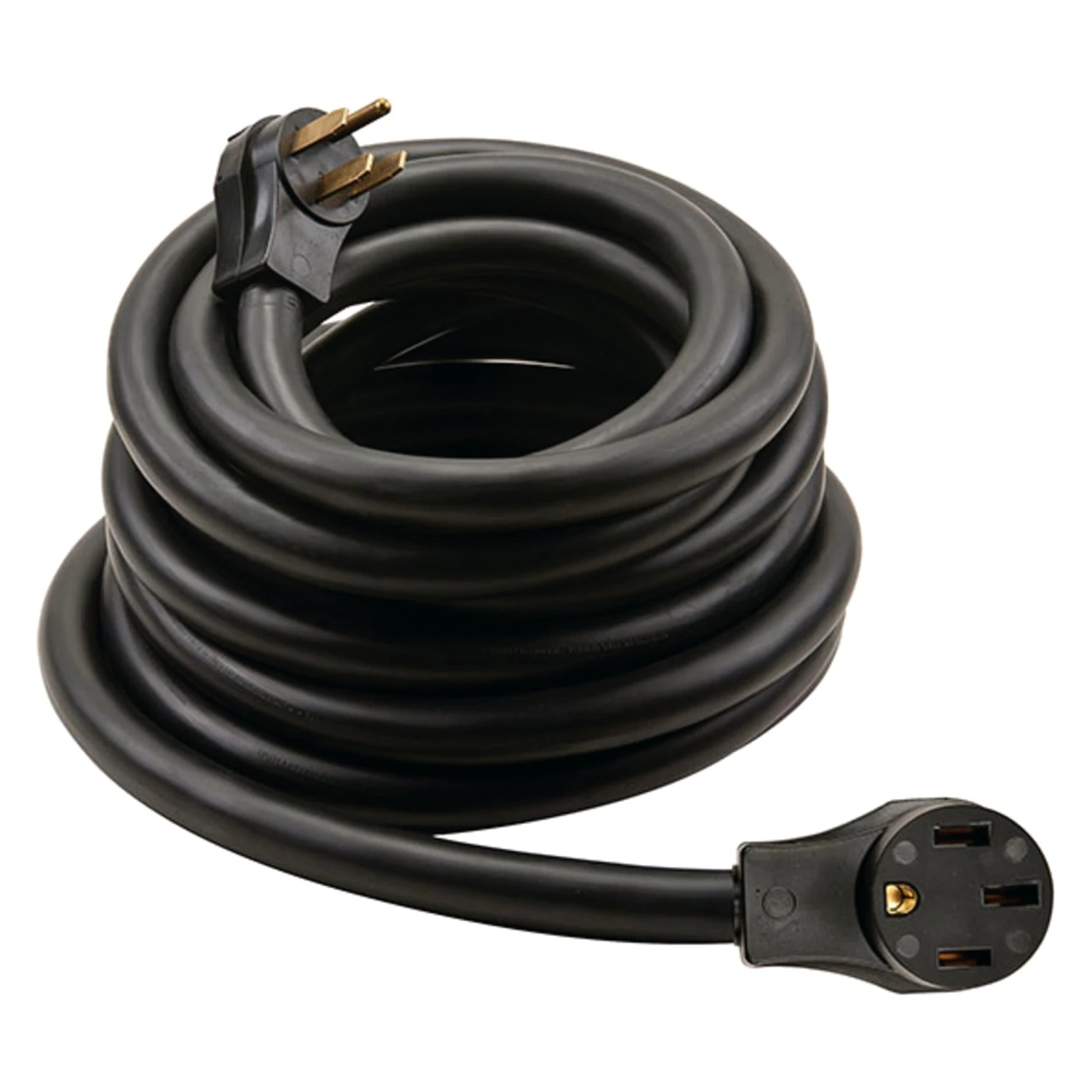 TRC® - Super Flex 15' Extension Power Cord With Standard Grip (50A Male X 50A Female) 1 TRC® - Super Flex 15' Extension Power Cord With Standard Grip (50A Male X 50A Female)