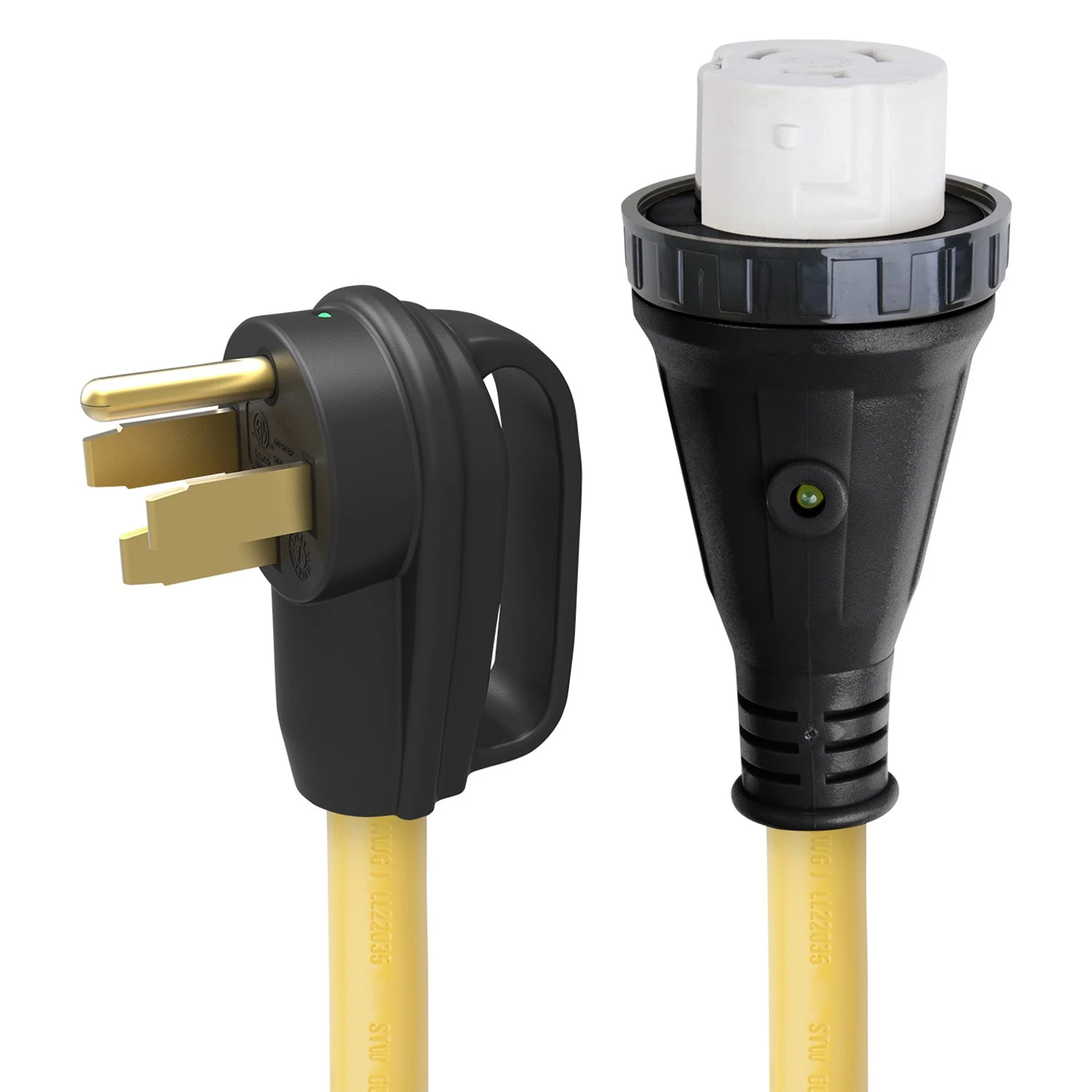 ParkPower® - Weekender™ 25' Extension Power Cord With Handle Grip (50A Straight Male X 50A Locking Female) 1 ParkPower® - Weekender™ 25' Extension Power Cord With Handle Grip (50A Straight Male X 50A Locking Female)